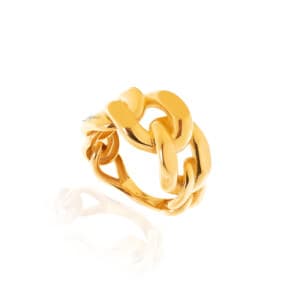 انگشتر طلا طرح کارتیه کد CR556