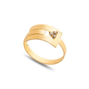 انگشتر طلا از کالکشن آژین کد CR879