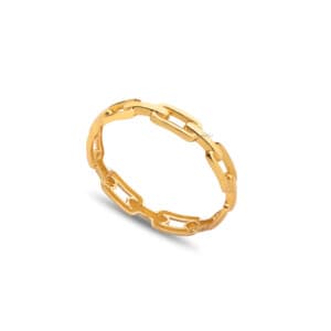 انگشتر طلا از کالکشن مینیمال کد CR884