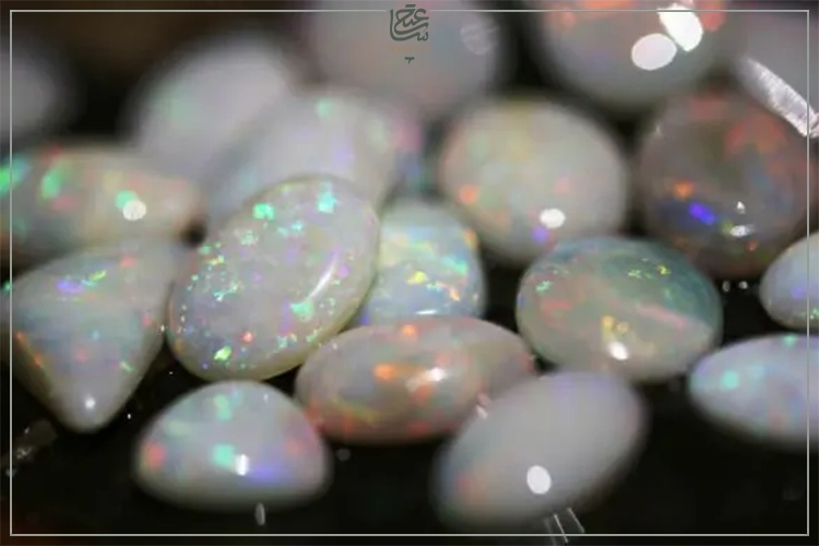 سنگ اوپال سفید 