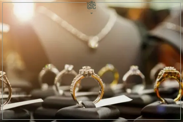 انگشتر طلا نگین دار زنانه