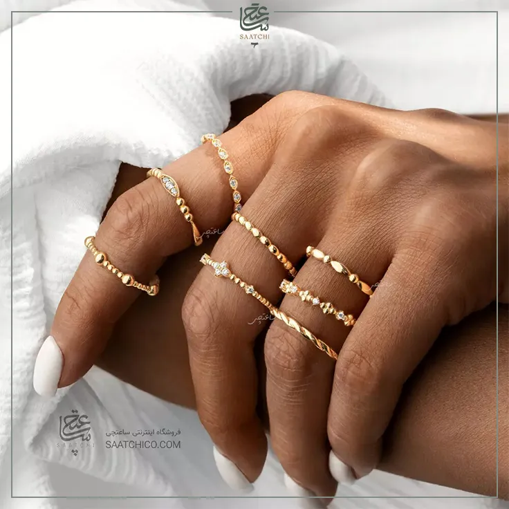 ست انگشتر طلا گالری ساعتچی