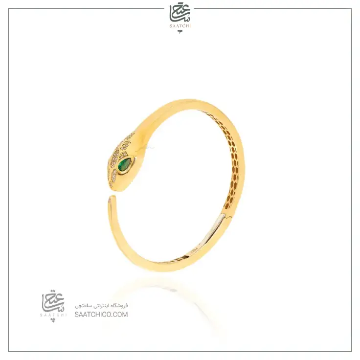 بنگل طلا طرح سرپنتی