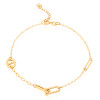 دستبند طلا از کالکشن سوپرلایت کد CB672