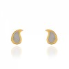 گوشواره طلا طرح بته جقه کد CE351