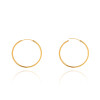 گوشواره حلقه ای طلا در سه سایز کد CE395