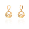 گوشواره طلا طرح مانگاتا کد CE505