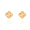 گوشواره طلا طرح ونکلیف کد CE521