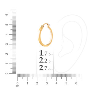 گوشواره طلا از کالکشن هلیا کد CE530