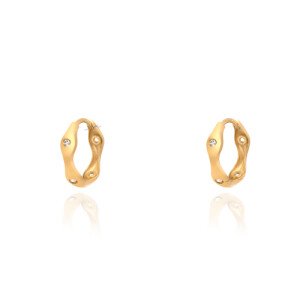 گوشواره طلا طرح آوین کد CE539