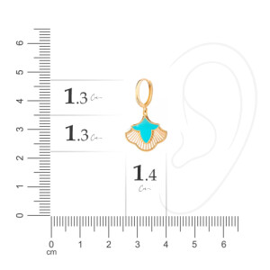 گوشواره طلا از کالکشن نگار کد CE541