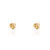 گوشواره طلا طرح گره مدل ساده کد CE542
