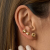 گوشواره طلا طرح گره کد CE543