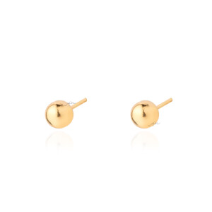 گوشواره طلا طرح گوی کد CE544