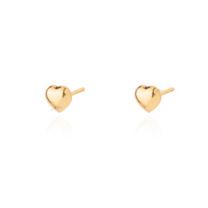 گوشواره طلا طرح قلب کد CE545