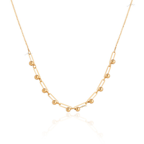 گردنبند طلا از کالکشن سوپرلایت کد CN713