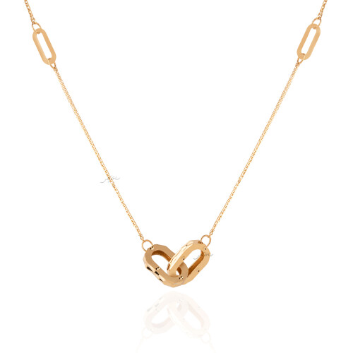 گردنبند طلا از کالکشن سوپرلایت کد CN716