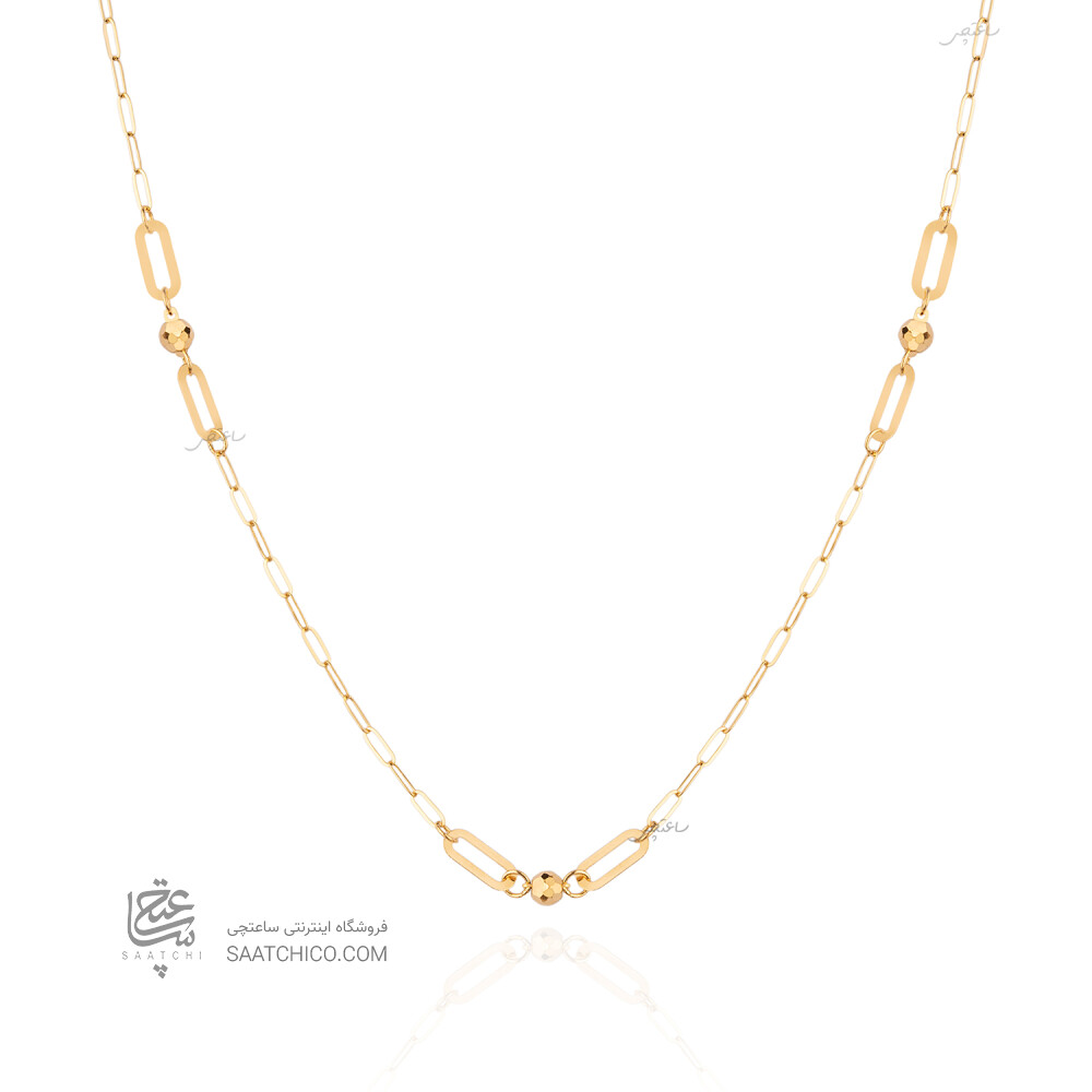 گردنبند طلا از کالکشن سوپرلایت کد CN721