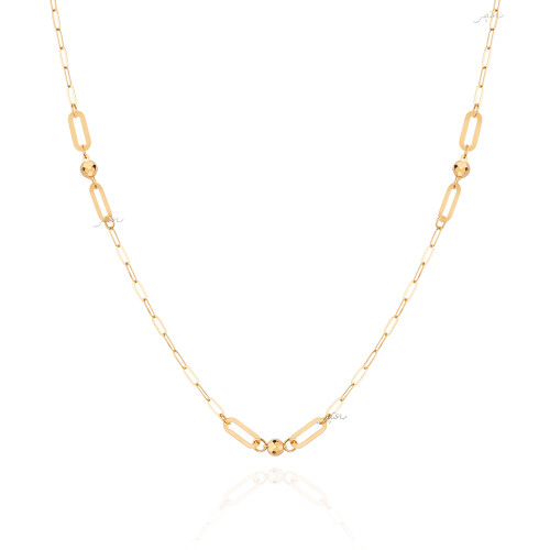 گردنبند طلا از کالکشن سوپرلایت کد CN721