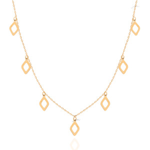 گردنبند طلا از کالکشن سوپرلایت کد CN724