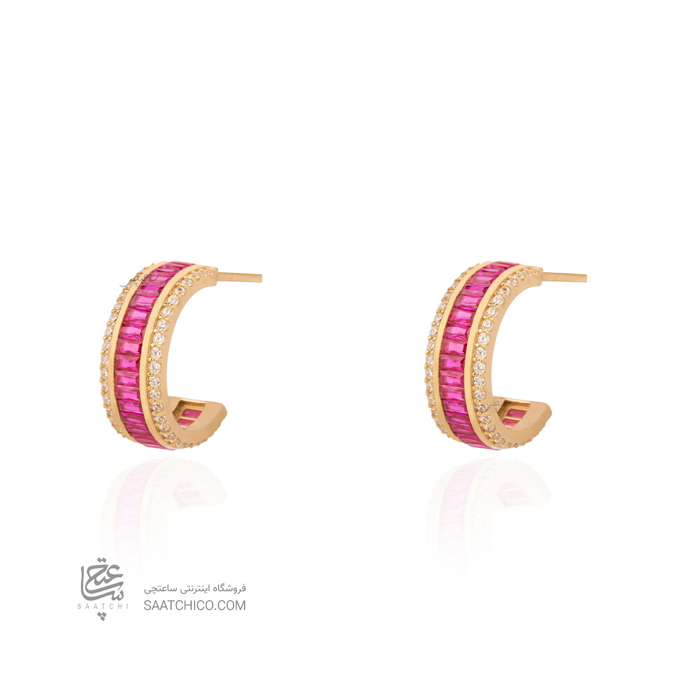 گوشواره طلا از کالکشن روبینا کد CE546