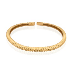 بنگل طلا طرح پیچ کد CB654