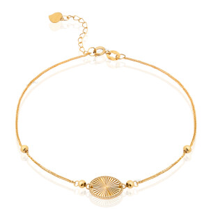 دستبند طلا از کالکشن سوپرلایت کد CB655