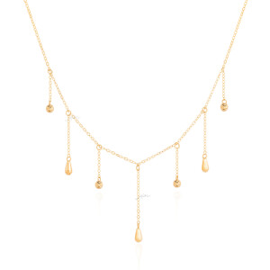 گردنبند طلا از کالکشن سوپرلایت کد CN740