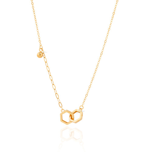 گردنبند طلا از کالکشن سوپرلایت کد CN744