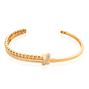 بنگل طلا از کالکشن هلیا کد CB666