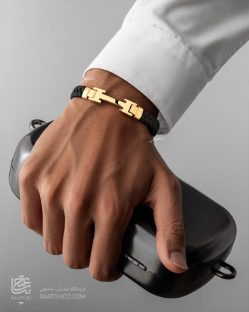 دستبند چرم مردانه پاییز 1404