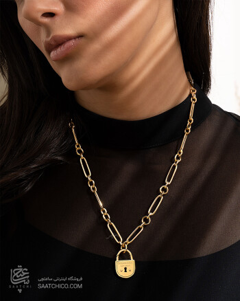 زنجیر طلا با آویز تیفانی